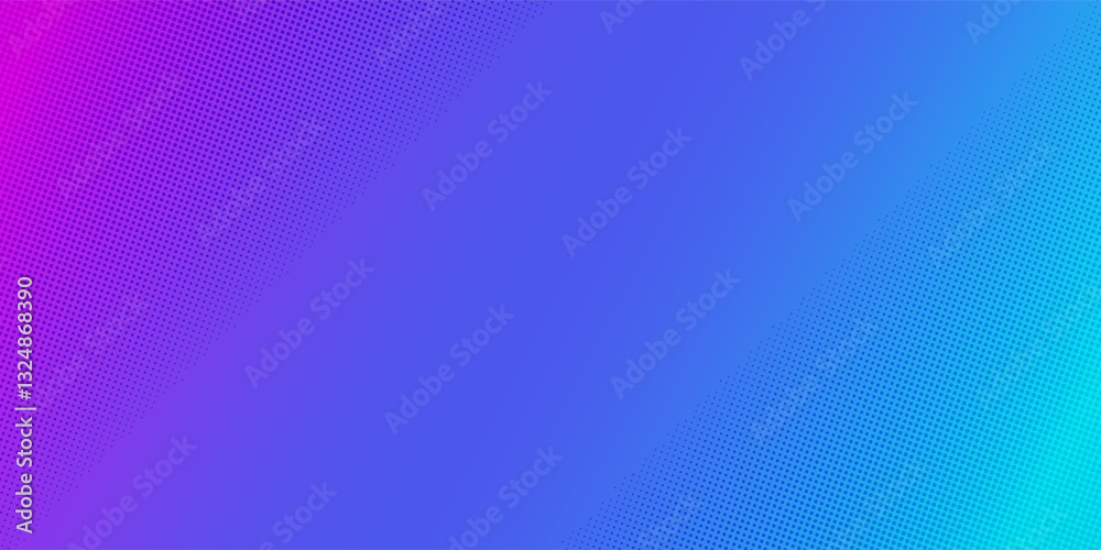 Dots halftone blue purple color pattern gradient texture with technology digital background. Dots halftone blue purple color pattern gradient texture with technology digital background.