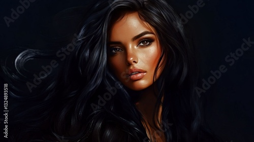 Dark Beauty Portrait Photography