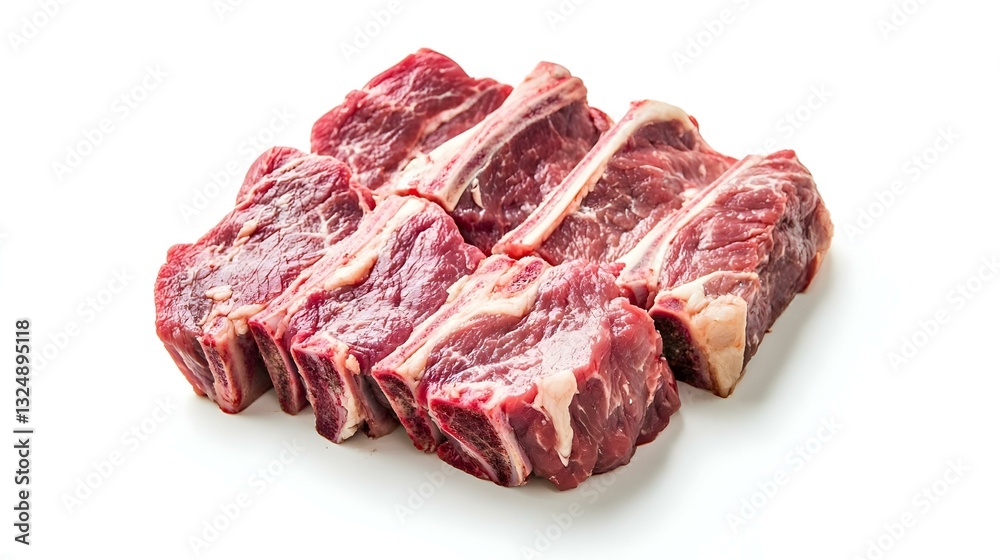 Close-up view of fresh raw 7 Bone Chuck Roast Close-up view of fresh raw 7 Bone Chuck Roast