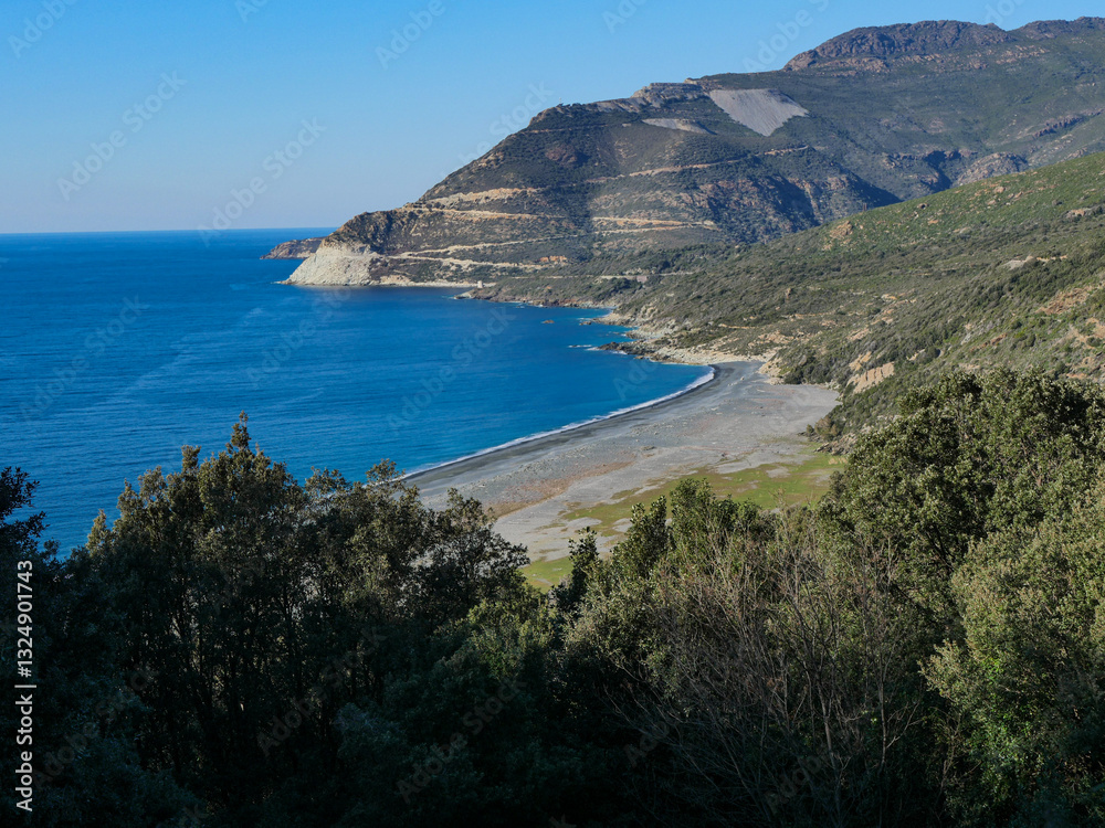 Naklejka premium Nonza - Corse