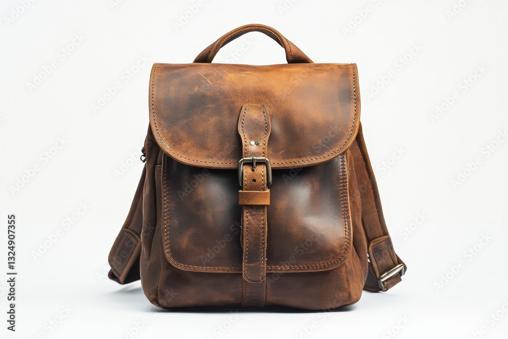 Crafted leather backpack perfect for urban explorers seeking style and durability in their daily adventures Crafted leather backpack perfect for urban explorers seeking style and durability in their daily adventures