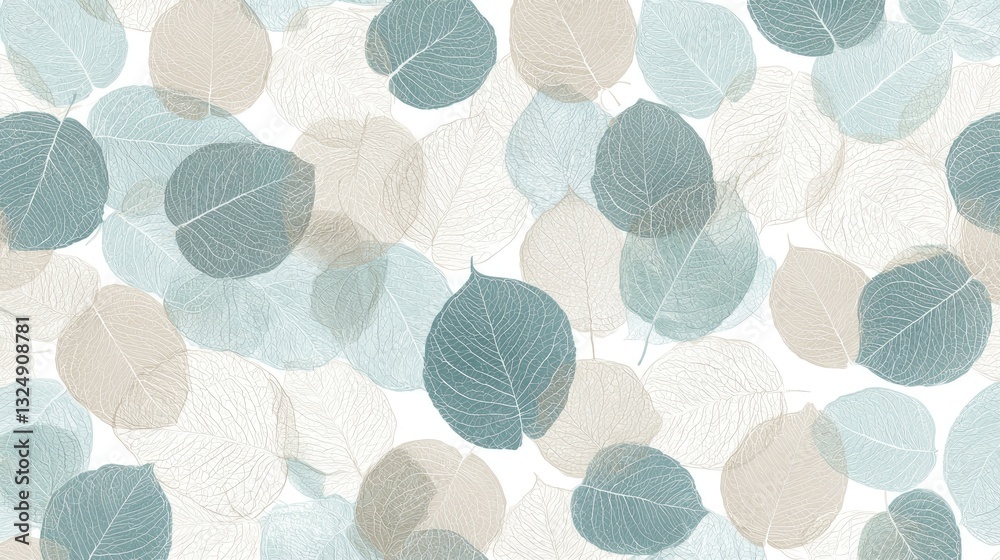 Abstract leaf pattern background for design Abstract leaf pattern background for design