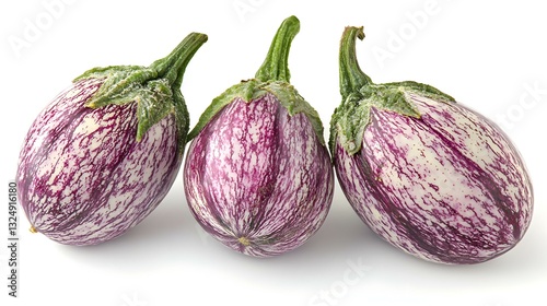 Wallpaper Mural Three Graffiti Eggplants isolated on white background Torontodigital.ca