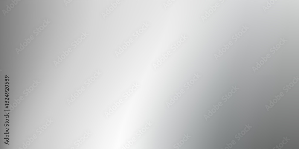 Abstract silver foil background with metal mirror texture. Chrome gradient surface with light illustration simple abstract Abstract silver foil background with metal mirror texture. Chrome gradient surface with light illustration simple abstract