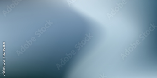 Modern render with fluid shapes and blue metallic reflections  suitable for backgrounds abstract