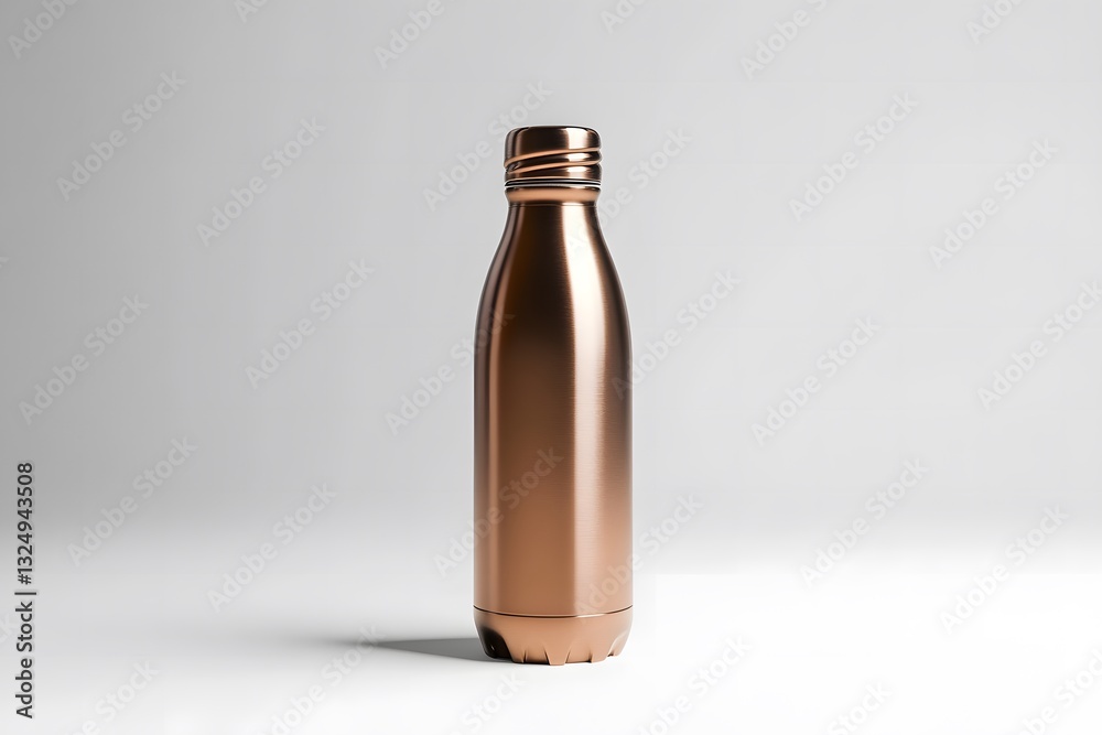 Realistic Water Bottles Showcasing Modern, Minimalist, and Sports Styles AI Art Isolated In Clean Background Realistic Water Bottles Showcasing Modern, Minimalist, and Sports Styles AI Art Isolated In Clean Background