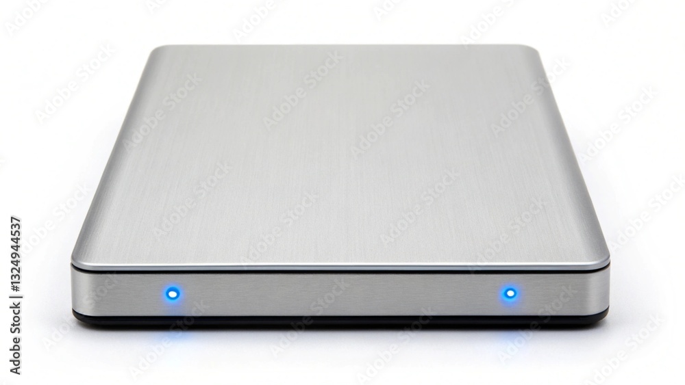 Sleek Modern External Hard Drive: High-Resolution Isolated Image, Perfect for Tech Websites, Blogs, and Marketing Materials. Showcase your data storage solutions with this crisp, clean, and Sleek Modern External Hard Drive: High-Resolution Isolated Image, Perfect for Tech Websites, Blogs, and Marketing Materials. Showcase your data storage solutions with this crisp, clean, and