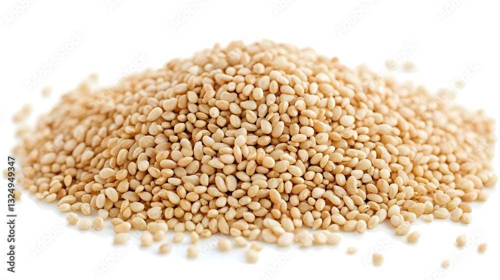 sesame isolated on white background full depth sesame isolated on white background full depth