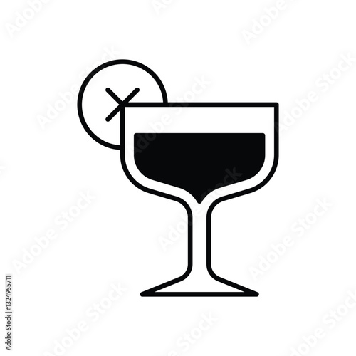Daiquiri vector icon