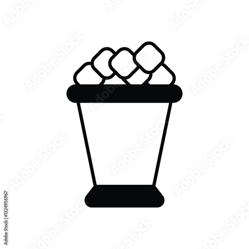 Mint Julep vector icon