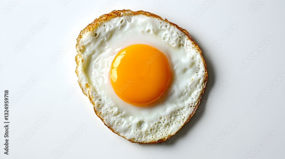 Fried Egg isolated on white background Fried Egg isolated on white background