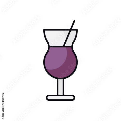 Pi�a Colada vector icon