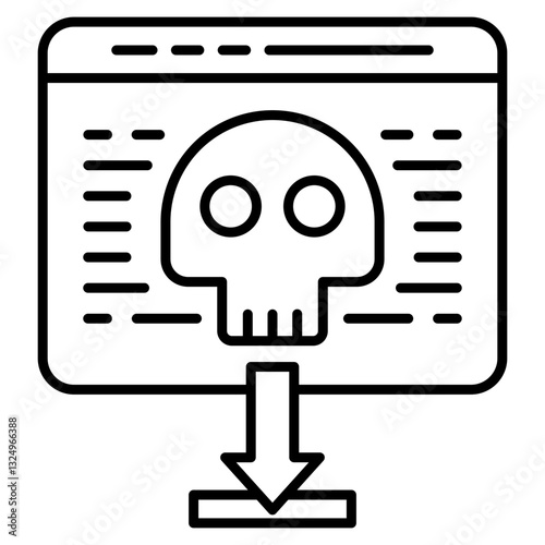 Piracy  Icon Element For Design