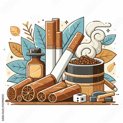 tobacco, nicotine, cigarette, health, background, cigar, smoke, cancer, leaf, addiction, risk, narcotic, unhealthy, toxic, plant, danger, industry, natural, crop, product, organic, nature, habit, harv