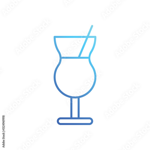 Pi�a Colada vector icon
