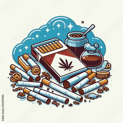 tobacco, nicotine, cigarette, health, background, cigar, smoke, cancer, leaf, addiction, risk, narcotic, unhealthy, toxic, plant, danger, industry, natural, crop, product, organic, nature, habit, harv