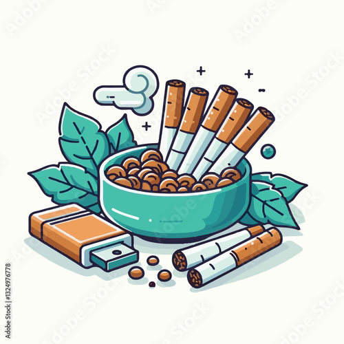tobacco, nicotine, cigarette, health, background, cigar, smoke, cancer, leaf, addiction, risk, narcotic, unhealthy, toxic, plant, danger, industry, natural, crop, product, organic, nature, habit, harv