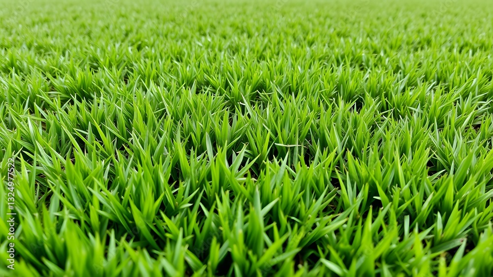 Lush green grass covering a field, showcasing the vibrant texture and natural beauty of a healthy outdoor environment. Lush green grass covering a field, showcasing the vibrant texture and natural beauty of a healthy outdoor environment.