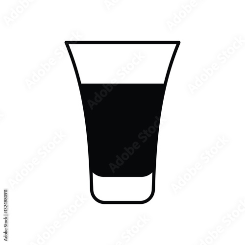 Gin and Tonic vector icon