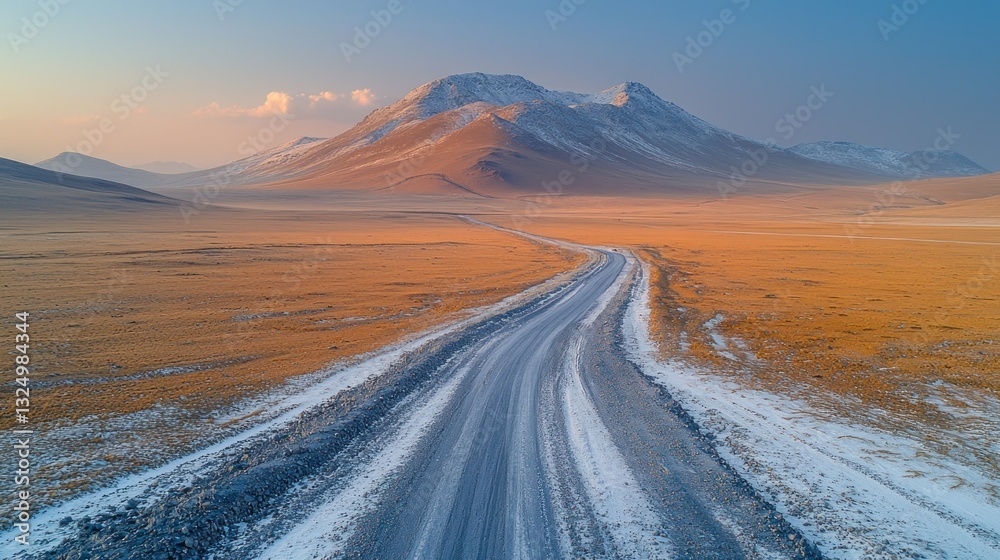 Snowy Mountain Road: A Serene Journey Through the Highlands Snowy Mountain Road: A Serene Journey Through the Highlands