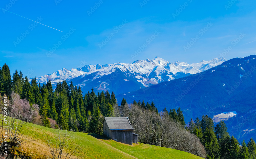 custom made wallpaper toronto digitalAlmhütte vor Hohen Tauern