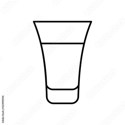 Gin and Tonic vector icon