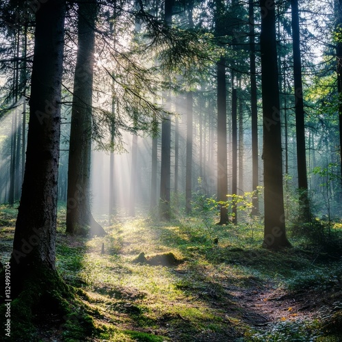Forest's sunny embrace
