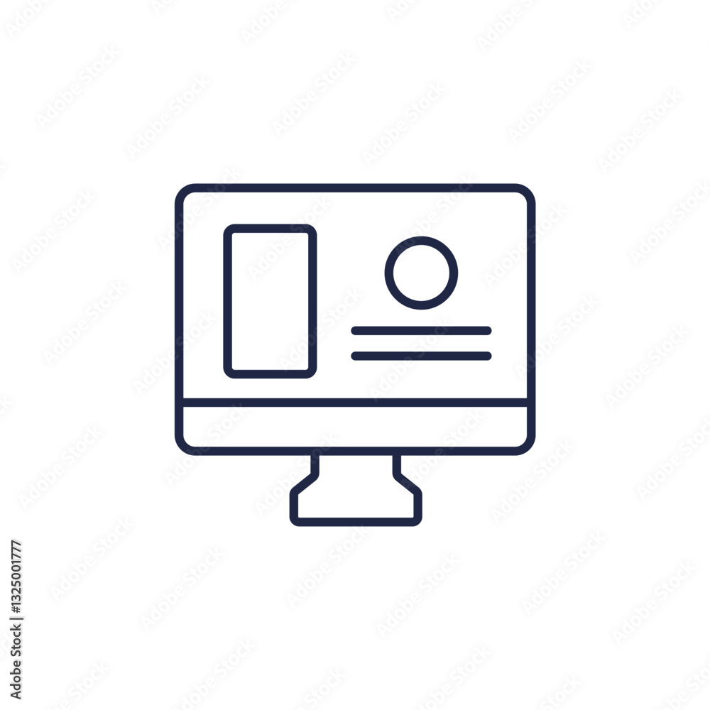 website icons isolated on White Background. Flat style design website icons isolated on White Background. Flat style design