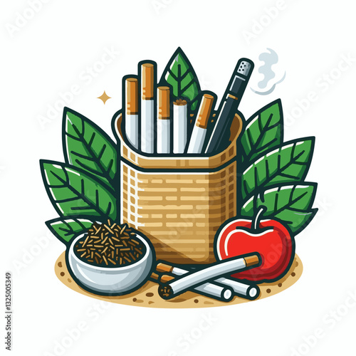 tobacco, nicotine, cigarette, health, background, cigar, smoke, cancer, leaf, addiction, risk, narcotic, unhealthy, toxic, plant, danger, industry, natural, crop, product, organic, nature, habit, harv