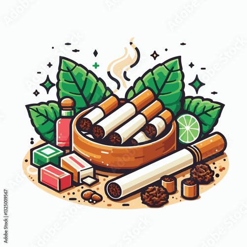tobacco, nicotine, cigarette, health, background, cigar, smoke, cancer, leaf, addiction, risk, narcotic, unhealthy, toxic, plant, danger, industry, natural, crop, product, organic, nature, habit, harv