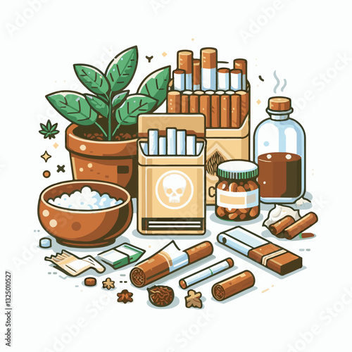 tobacco, nicotine, cigarette, health, background, cigar, smoke, cancer, leaf, addiction, risk, narcotic, unhealthy, toxic, plant, danger, industry, natural, crop, product, organic, nature, habit, harv