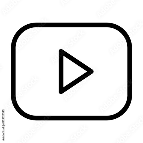 play icon button video audio player icons. SVG