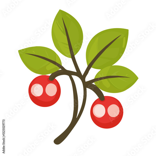 Salal Berry Icon | Minimal & Contemporary Icon.
