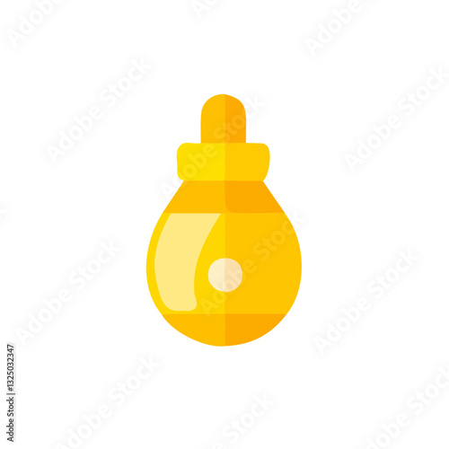 Yellow Mombin Icon – Vector Illustration of the Tropical Yellow Mombin Fruit
