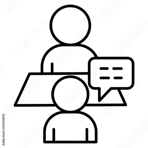 Advisory Support  Icon Element For Design