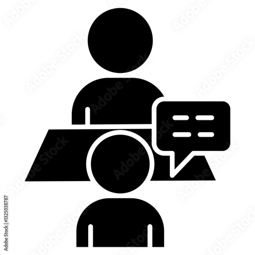 Advisory Support  Icon Element For Design