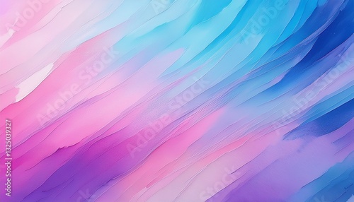 Wallpaper Mural Light pink, lilac and blue watercolor background diagonal gradient background. Generated image Torontodigital.ca