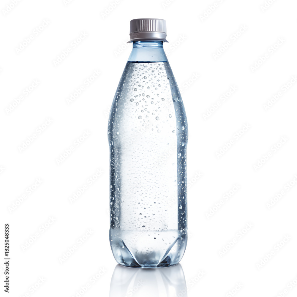 Fototapeta premium water bottle isolated on white