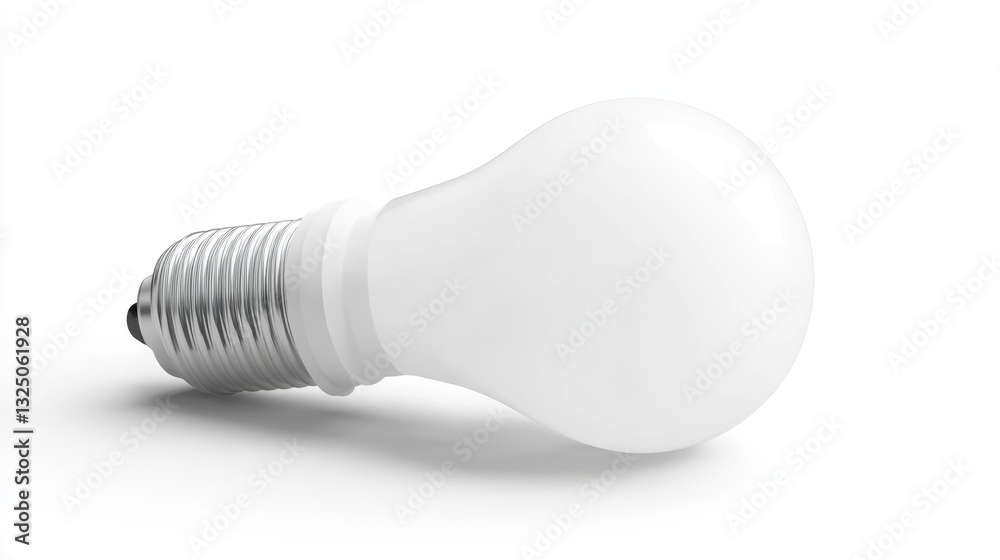 A high-performance LED headlight bulb for vehicles, white background A high-performance LED headlight bulb for vehicles, white background