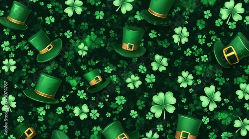 St. Patrick’s Day theme decoration.