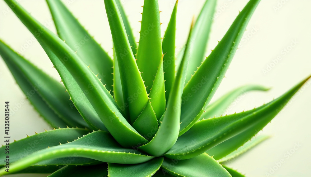 Fototapeta premium aloe vera plants green cosmetic sale