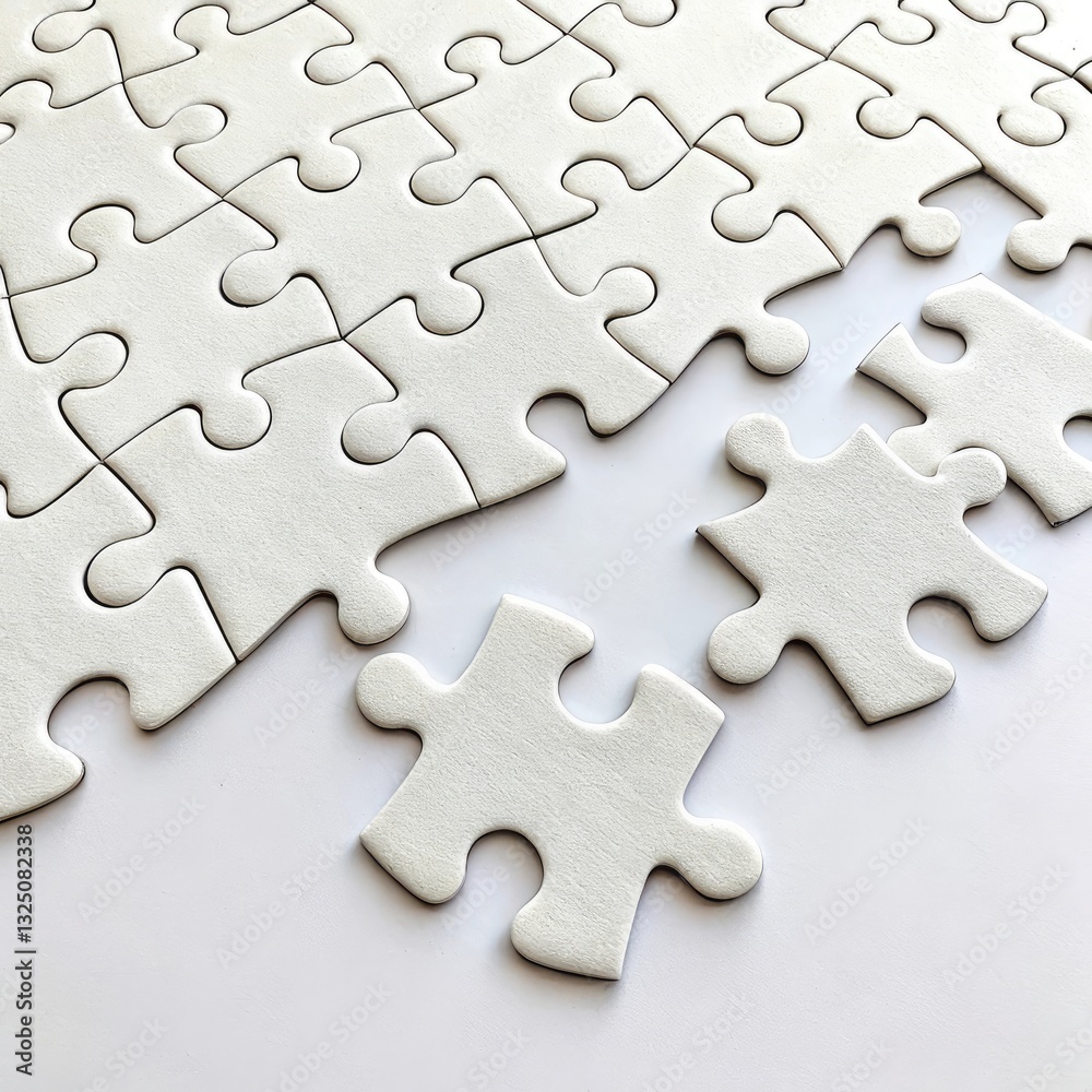 white jigsaw puzzle white jigsaw puzzle