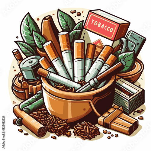 tobacco, nicotine, cigarette, health, background, cigar, smoke, cancer, leaf, addiction, risk, narcotic, unhealthy, toxic, plant, danger, industry, natural, crop, product, organic, nature, habit, harv