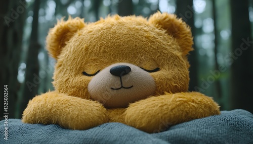 Teddy Bear Sleeping Forest.