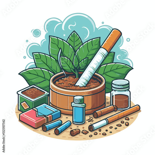 tobacco, nicotine, cigarette, health, background, cigar, smoke, cancer, leaf, addiction, risk, narcotic, unhealthy, toxic, plant, danger, industry, natural, crop, product, organic, nature, habit, harv