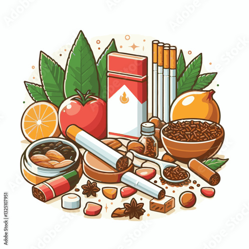 tobacco, nicotine, cigarette, health, background, cigar, smoke, cancer, leaf, addiction, risk, narcotic, unhealthy, toxic, plant, danger, industry, natural, crop, product, organic, nature, habit, harv
