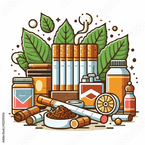 tobacco, nicotine, cigarette, health, background, cigar, smoke, cancer, leaf, addiction, risk, narcotic, unhealthy, toxic, plant, danger, industry, natural, crop, product, organic, nature, habit, harv
