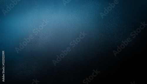 abstract background fading from black to blue grunge gradient color
