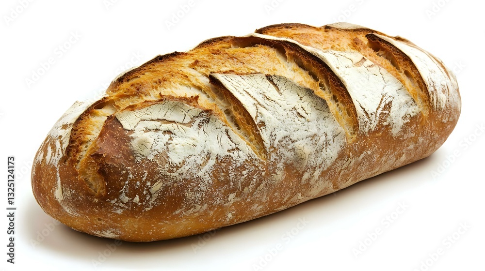 Full-depth of field image of bread long loaf Full-depth of field image of bread long loaf