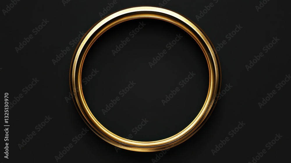 Abstract golden ring background Abstract golden ring background